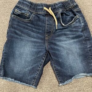 Old Navy Bottoms | Old Navy Slim Built in Tough Boys Denim Shorts Elastic Waist